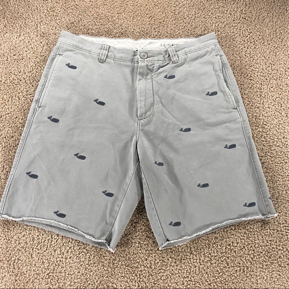 J Crew Broken In Shorts Size 33